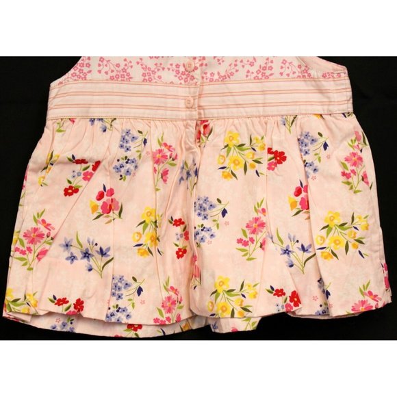 NEW 2007 Gymboree Love is in The Air Pink Floral Tank Top Blouse Bow Stripe sz 5 - Picture 7 of 7